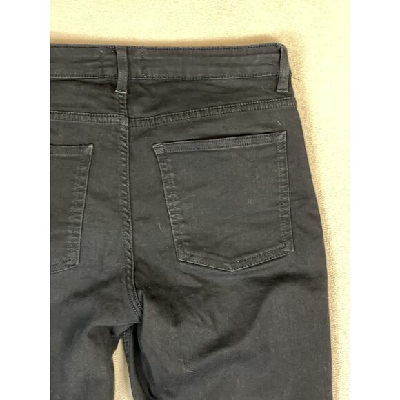 Acne‎ Studios Jeans Womens 29/30 Black Skinny 5 Pockets Mid Rise Stretch Denim - Picture 7 of 12